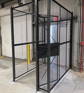 Wire Partitions and Security Cages for Sale in Ohio
